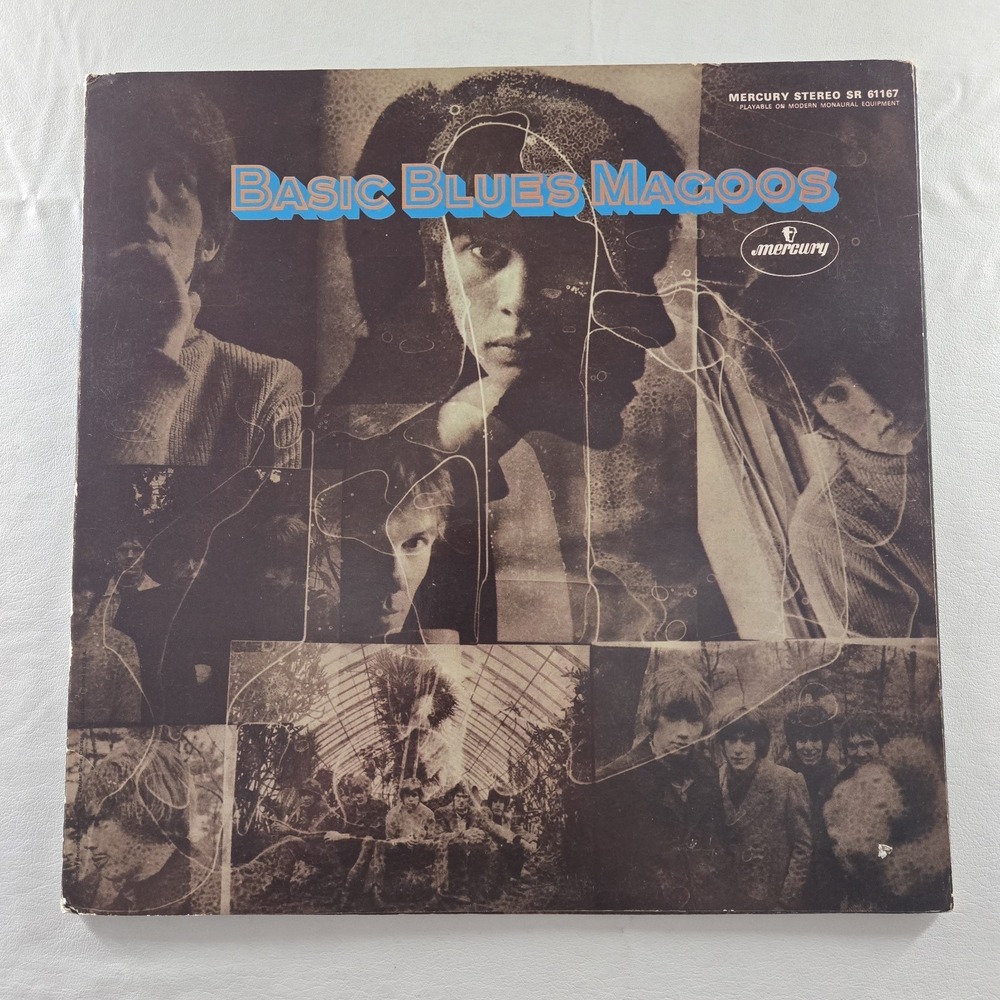 The Blues Magoos – Basic Blues Magoos 1968 Record LP Mercury SR-61167 VG Tested